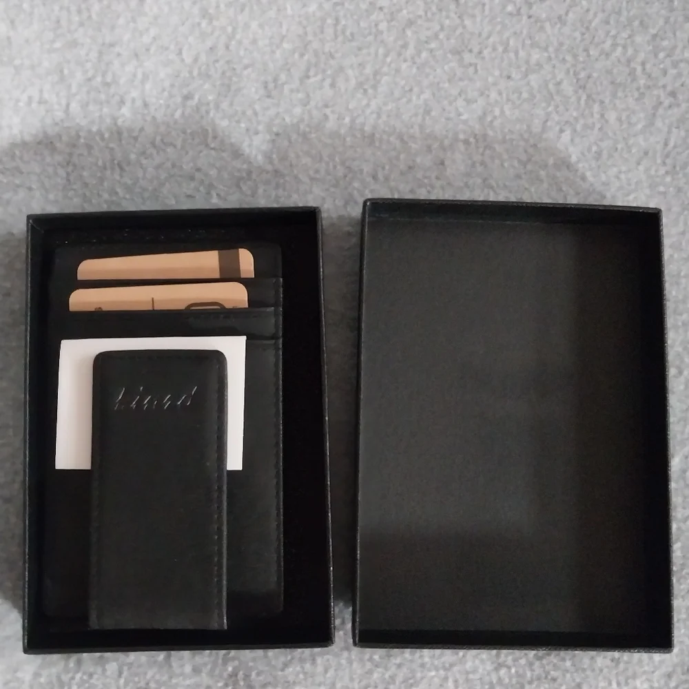 Kinxd Leather Money And Card Holder, New